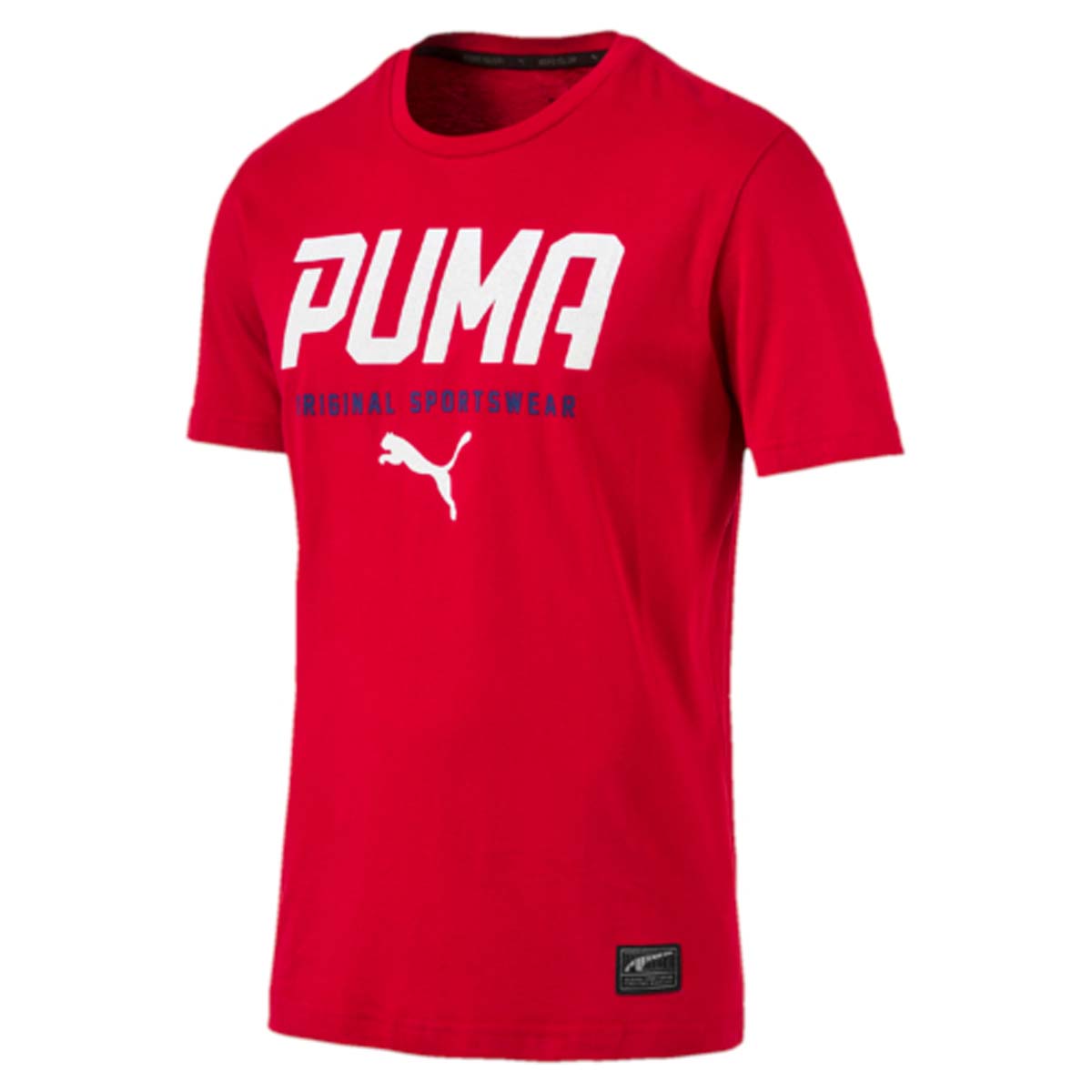 Футболка590590_01 Футболка590590_01Стильная и удобная футболка STYLE Tec Graphic Tee прекрасно подойдет на каждый день. Модель изготовлена из 100% хлопка с финальной влагоотводящей обработкой на биологической основе. Ворот выполнен из трикотажа в рубчик. Изделие имеет классический крой, круглый вырез горловины и короткие рукава. Футболка декорирована графическим рельефным рисунком из прорезиненного материала и замши.