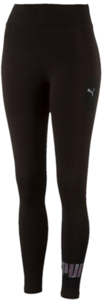 Леггинсы838422_01 Леггинсы838422_01Леггинсы ESS No.1 Leggings W выполнены из хлопка с добавлением эластана. Благодаря приятной на ощупь ткани, тренироваться в них будет очень комфортно. Модель имеет фасон в обтяжку по фигуре. Пояс выполнен из основного материала изделия. Леггинсы декорированы прорезиненным логотипом PUMA, а также вышитой фирменной символикой PUMA.