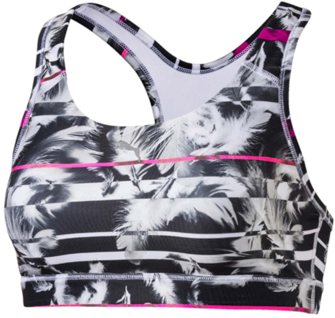 Топ-бра514603_16 Топ-бра514603_16Топ-бра для фитнеса PWRSHAPE Forever Graphic изготовлен из полиэстера с добавлением эластана. Отличный дизайн обеспечивает универсальность, поэтому бюстгальтер можно надевать в тренажерный зал, на занятие всеми видами фитнеса, на пробежку. Дополнительные удобства создаются за счет использования высокофункциональной технологии dryCELL, которая отводит влагу, поддерживает тело сухим и гарантирует комфорт во время активных тренировок и занятий спортом. Благодаря минималистичному фасону топ абсолютно не сковывает движений и позволяет коже дышать. Бра можно носить и с лицевой, и с изнаночной стороны. Эластичная плотная резинка для удобной посадки.
