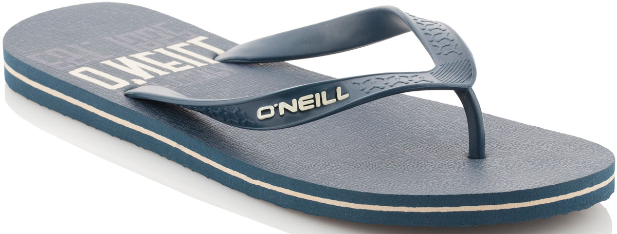 Сланцы7A4530-1082 Сланцы7A4530-1082Сланцы от ONeill незаменимы для пляжного сезона. Модель выполнена из качественного полимерного материала. Перемычка между пальцами отвечает за надежную фиксацию модели на ноге. Удобная подошва оформлена оригинальным принтом.