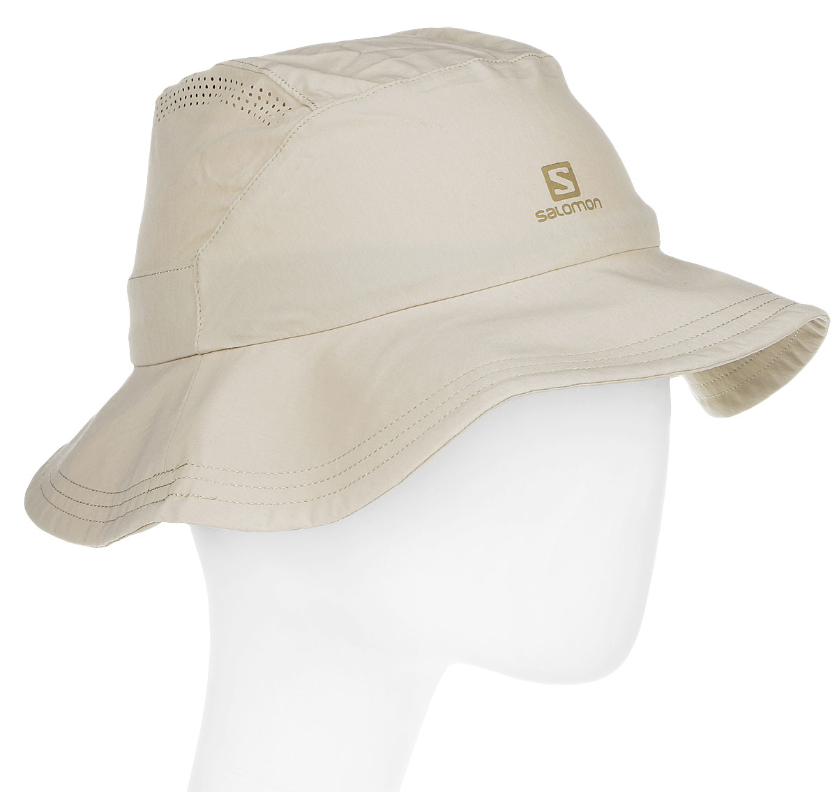ПанамаL39326100 ПанамаL39326100Панама Salomon Mountain Hat, изготовленная из эластичного полиамида, защитит вас от дождя и солнца. Модель с широкими гибкими жесткими полями быстро и компактно складывается. Тулья дополнена шнурком-кулиской со стопперами. Панама имеет перфорацию сверху.