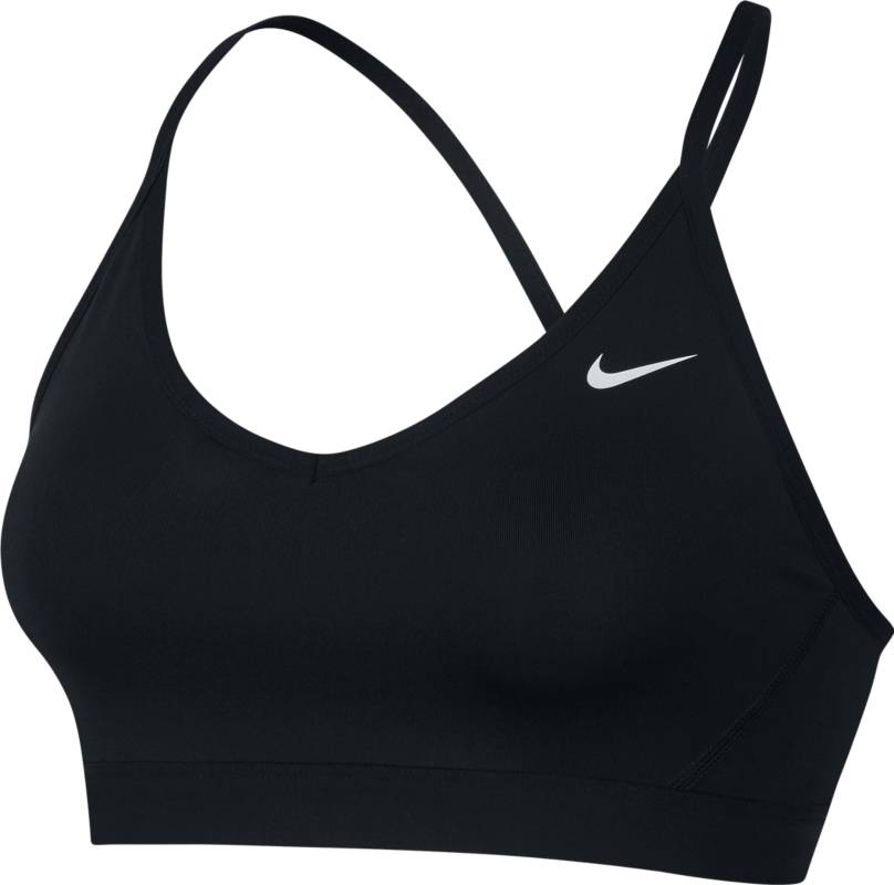 Топ832104-010 Топ832104-010Спортивное бра Nike Favorites обеспечивает комфорт и легкую поддержку во время активных тренировок низкой интенсивности. Низкий вырез подчеркивает форму груди, обеспечивая надежную посадку для занятий спортом или тренировок в зале. Технология Dri-FIT обеспечивает воздухопроницаемость и комфорт. Вставка из сетки на спине для вентиляции. Регулируемые бретели для индивидуальной посадки. V-образный вырез обеспечивает минимальное покрытие для невесомого комфорта. Мягкий эластичный кант по горловине и проймам препятствует натиранию. Низкопрофильный эластичный пояс из мягкой ткани под грудью для удобной и надежной посадки.