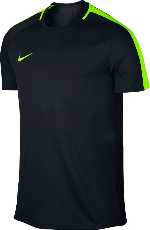 Футболка832967-011 Футболка832967-011В мужской игровой футболке Nike Dry ты сможешь играть на максимальной скорости благодаря рукавам покроя реглан без боковых швов, которые не сковывают движений рук. В ткани Nike Dry используется технология Dri-FIT, которая отводит влагу от кожи, обеспечивая комфорт и высокую скорость. Ткань Nike Dry эффективно отводит влагу от кожи. Кант горловины по внешнему краю не натирает кожу. Рукава покроя реглан не сковывают движений рук во время бега. Вшитые полосы на плечах создают легендарный стиль Nike Football. Справа на груди вышит логотип Swoosh.