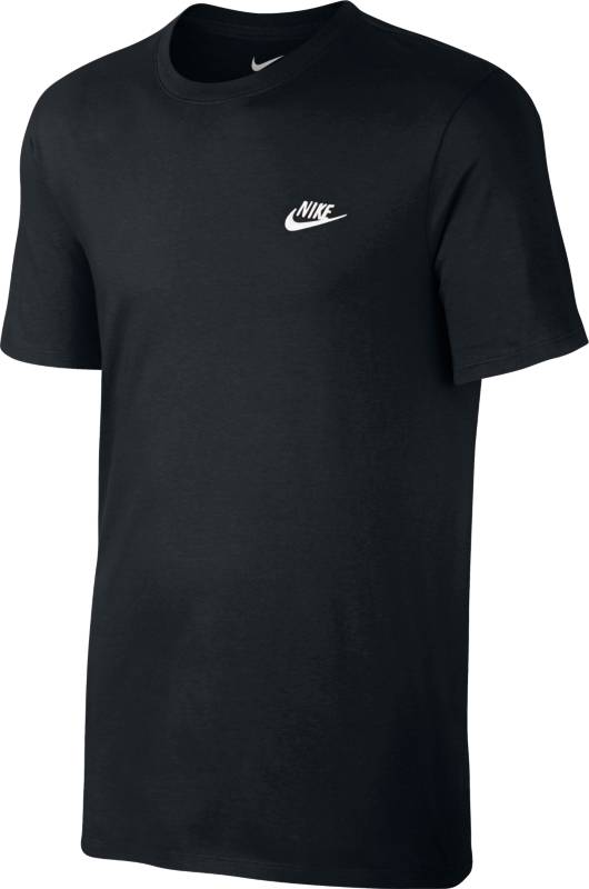 Футболка827021-011 Футболка827021-011Стильная мужская футболка Nike Sportswear из мягкой хлопковой ткани джерси дополнена логотипом Nike на груди слева. Хлопковая ткань джерси для мягкости и комфорта. Вырез «лодочка» не сковывает движений. Слева на груди нанесен принт с логотипом Nike.