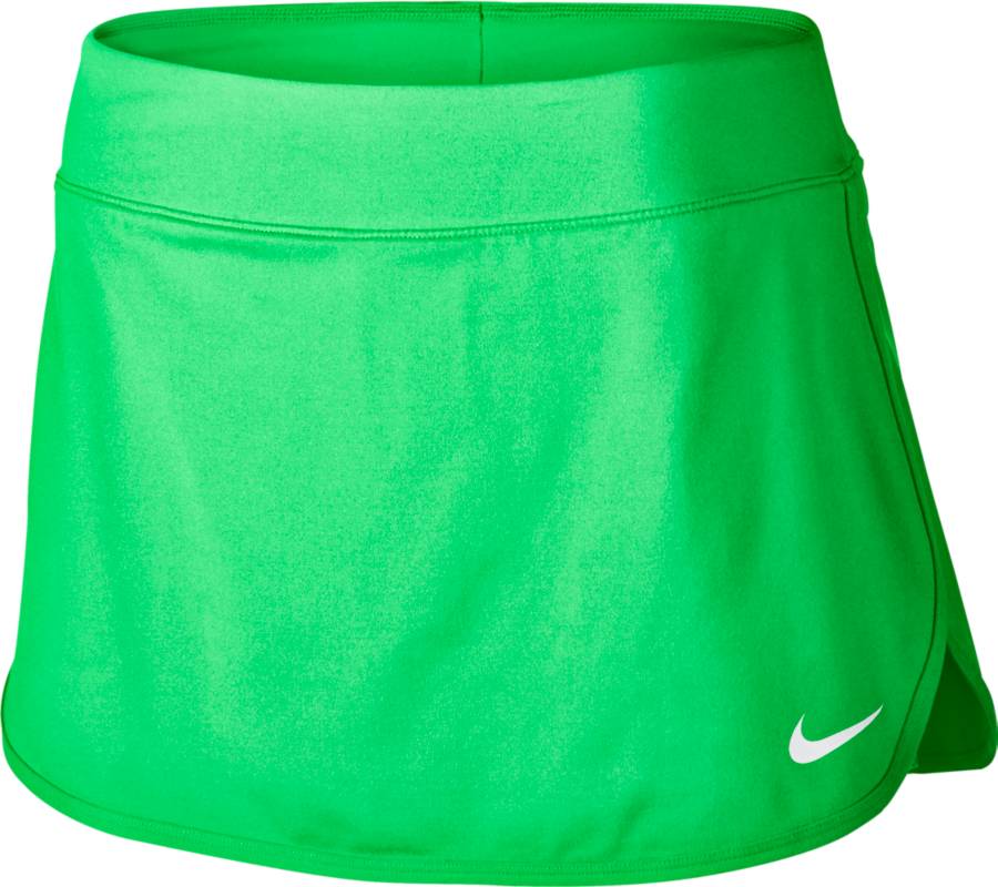 Юбка728777-300 Юбка728777-300Юбка Nike W Nkct Pure. Технология Dri-FIT выводит влагу на поверхность, оставляя тело сухим. Внутренние шорты гарантируют легкую поддержку и позволяют удобно хранить мячи.