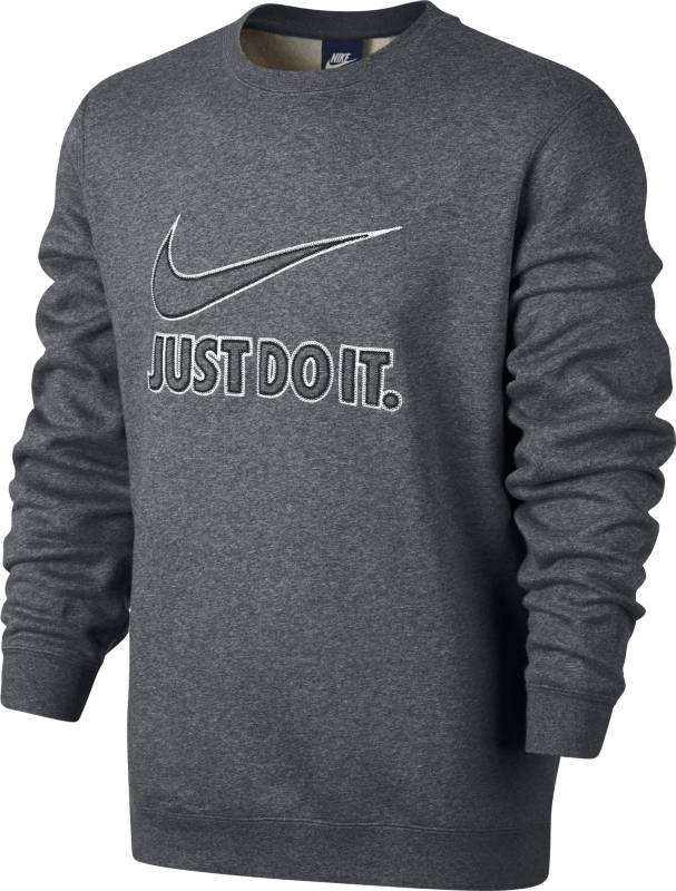 Толстовка804645-071 Толстовка804645-071Джемпер Nike M NSW CRW из хлопкового трикотажа. Свободный крой, мягкая флисовая подкладка, круглый вырез.