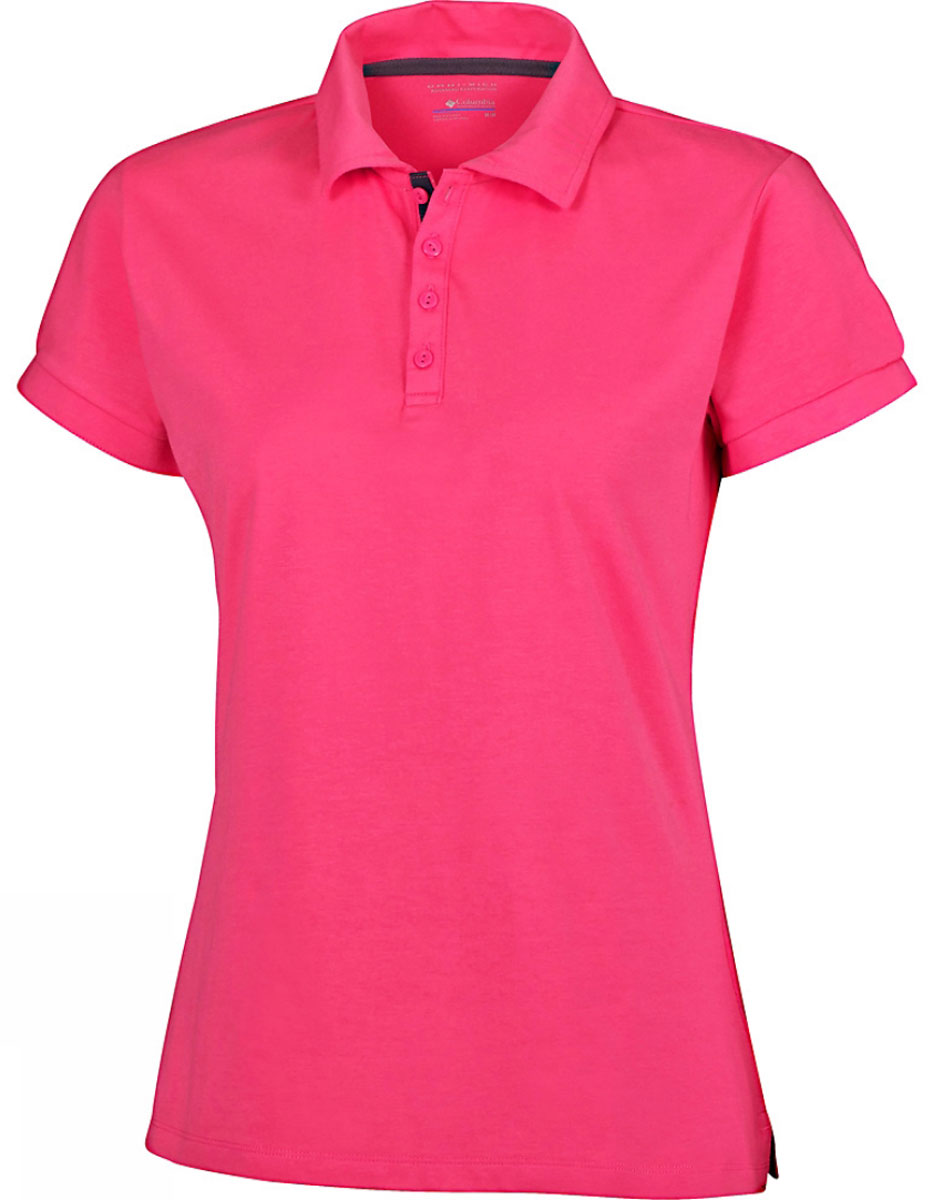 Поло1491681-101 Поло1491681-101Стильная женская футболка-поло Columbia Splendid Summer, изготовленная из хлопка и полиэстера с добавлением эластана, обладает высокой теплопроводностью, воздухопроницаемостью и гигроскопичностью. Технология материала Omni-Wick быстро впитывает влагу и отводит ее от тела. Технология Omni-Shade UPF 30 защищает от ультрафиолетовых лучей. Модель с короткими рукавами и отложным воротником - идеальный вариант для создания современного образа. Сверху футболка-поло застегивается на 4 пуговицы. Манжеты рукавов застегиваются на пуговицы. Нижняя часть модели по боковым швам оформлена небольшими разрезами. Такая футболка подарит вам комфорт в течение всего дня и послужит замечательным дополнением к вашему гардеробу.