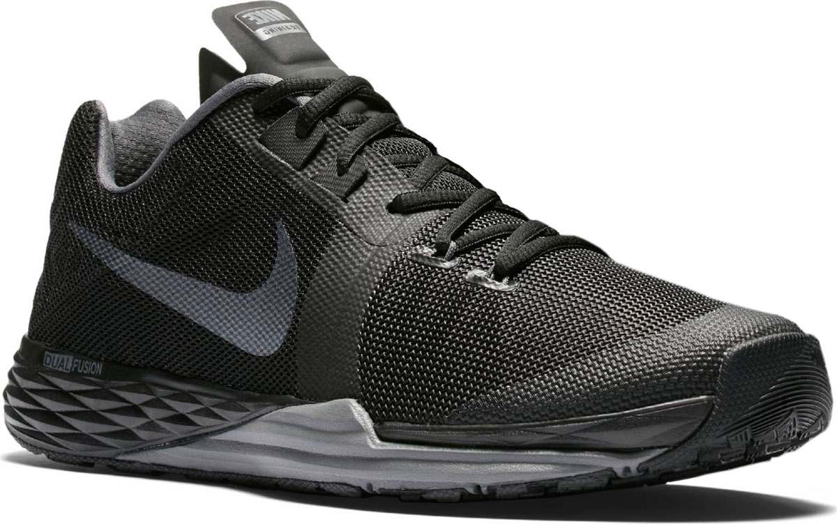 Кроссовки832219-007 Кроссовки832219-007Модные мужские кроссовки Train Prime Iron Dual Fusion от Nike выполнены из текстиля. Подкладка из текстиля обеспечивают комфорт. Шнуровка надежно зафиксирует модель на ноге. Технология Dualfusion, используемая в промежуточной подошве, объединяет материал EVA двух разных плотностей, что обеспечивает превосходную амортизацию и поддержу. Стелька из специального материала Phylon для мягкой амортизации, легкости и поддержки. Резиновая подошва с протектором для износостойкости и надежного сцепления с поверхностью.