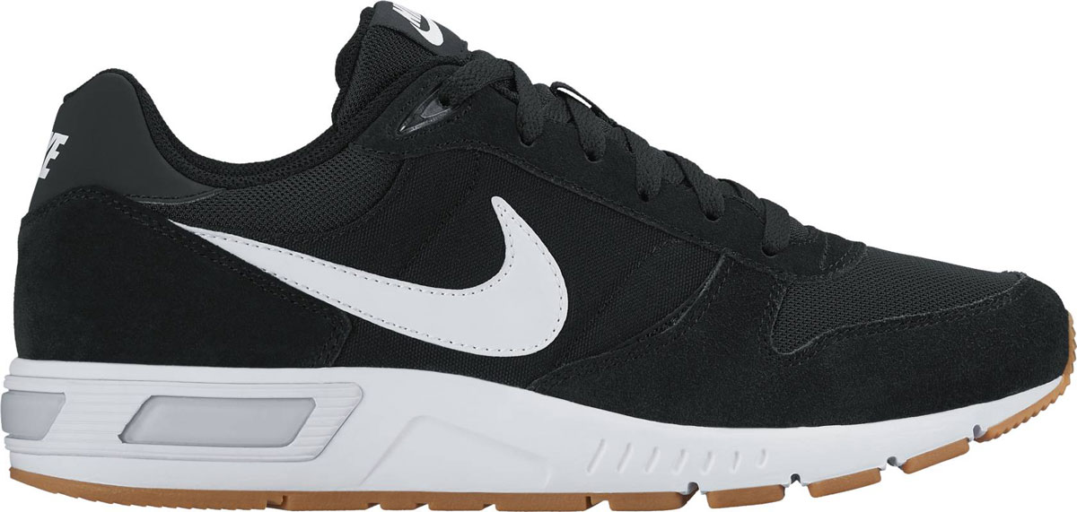 Кроссовки644402-006 Кроссовки644402-006Кроссовки Nike Nightgazer из комбинации спилка и текстиля. Мягкая подошва из кушлона обеспечит амортизацию и комфорт. Логотип бренда на язычке и сбоку кроссовка.