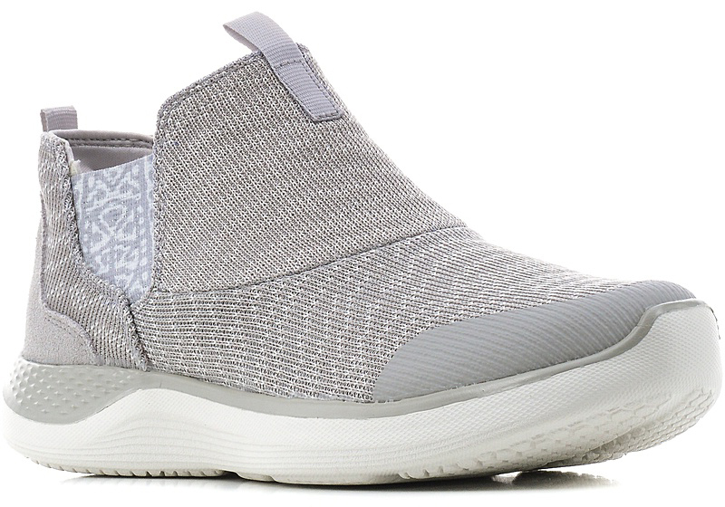 Кроссовки23351-GYW Кроссовки23351-GYWСтильные легкие женские кроссовки Skechers, подходят как для занятий спортом, так и для повседневных прогулок. Верх модели выполнен из дышащего текстиля. Благодаря эластичным вставкам кроссовки легко надевать. Внутренняя отделка исполнена из мягкого текстиля. Гибкая анатомическая подошва имеет рельефный протектор, который обеспечивает надежное сцепление с поверхностью. В таких кроссовках вашим ногам будет комфортно и уютно. Они подчеркнут ваш стиль и индивидуальность!