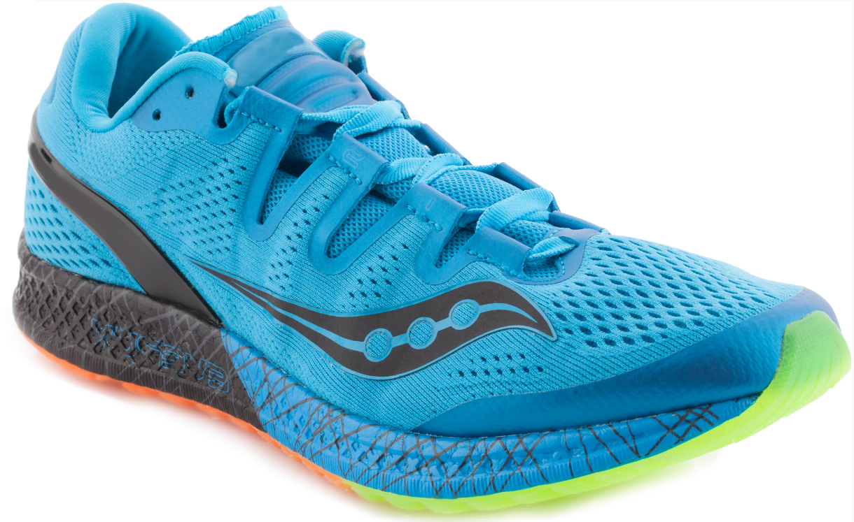 КроссовкиS20355-3 КроссовкиS20355-3Мужские кроссовки для бега Saucony Freedom Iso - самая инновационная на сегодняшний день модель с облегченной системой ISO. Верх выполнен из сетчатого текстиля для большей воздухопроницаемости и мягкости. Оптимизированная система Support Frame разработана для идеальной поддержки пятки. Кроссовки Freedom Iso - первая в истории конструкция с промежуточной подошвой полностью из материала Everun. Система FREEDOM ISO обеспечивает энергию при каждом шаге, в то время как верхняя часть придерживает комфортную фиксацию в момент отталкивания и приземления. Кристаллическая подошва TRI-FLEХ с высокой износоустойчивостью. Протектор обеспечивает надежное сцепление с грунтом.