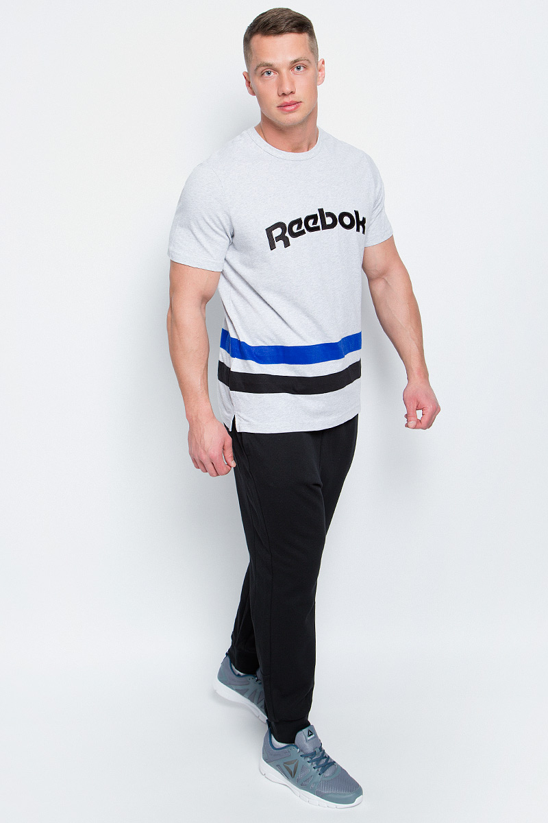 ФутболкаBK3324 ФутболкаBK3324Мужская футболка Reebok F Striped Tee изготовлена из натурального хлопка. По бокам модели имеются небольшие разрезы. Классическая футболка с контрастными полосами и вышивкой с легендарным логотипом позволит продемонстрировать приверженность бренду и станет незаменимым базовым элементом вашего гардероба.