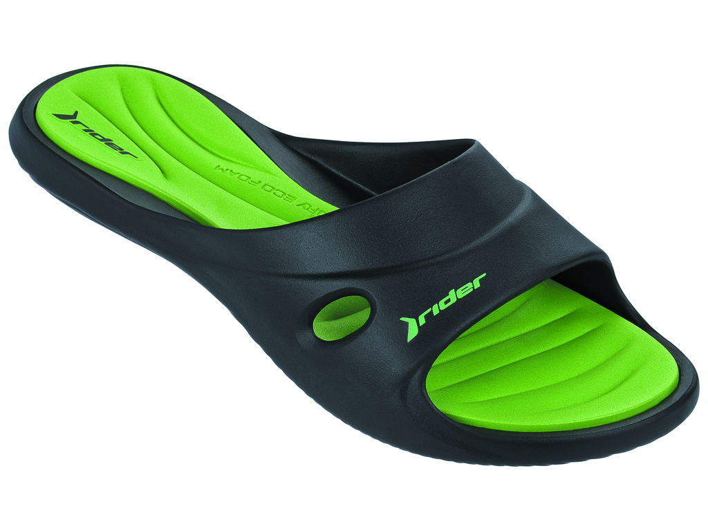 Шлепанцы81907-23404 Шлепанцы81907-23404Женские шлепанцы Slide Feet Vii Fem от Rider выполнены из ПВХ. Верх дополнен перфорацией. Стелька из материала ЭВА комфортна при движении. Основание подошвы дополнено рифлением.