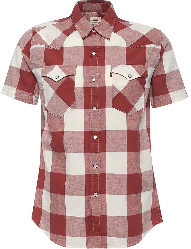 Рубашка2197800300 Рубашка2197800300Рубашка с коротким рукавом в стиле Western shirt, с характерными клапанами на карманах