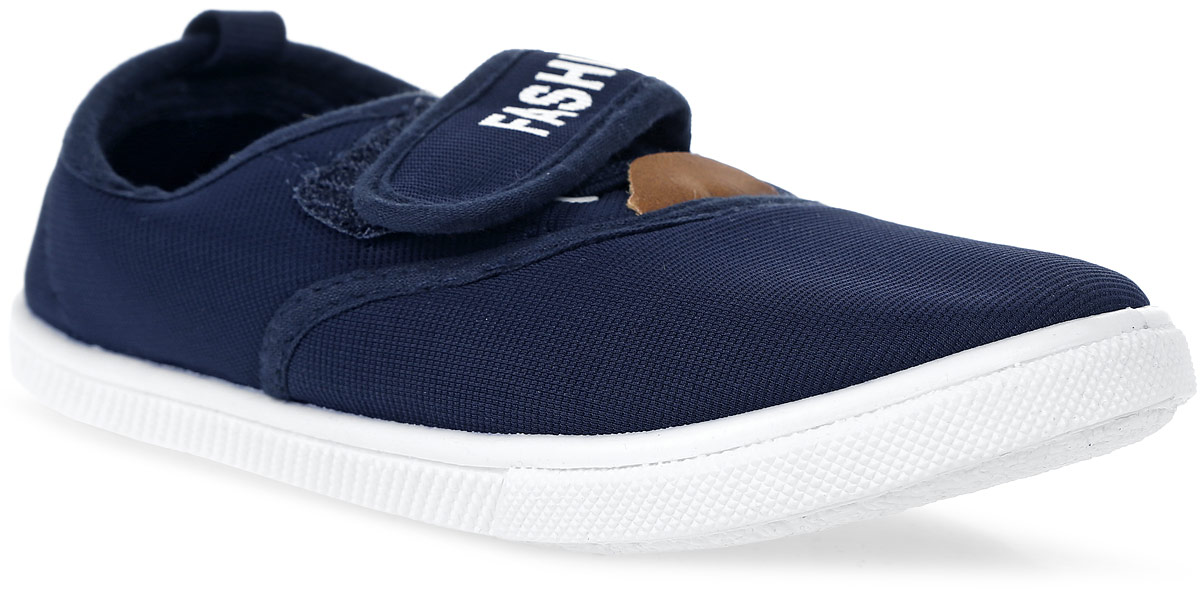 Кеды633-19 Кеды633-19Детские кеды для мальчика от In Step изготовлены из высококачественного текстиля. Модель надежно фиксируется на ноге при помощи шнуровки и застежки-липучки. Сплошная резиновая подошва обеспечивает равномерное распределение нагрузки по всей поверхности стопы.