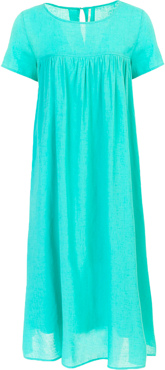 ПлатьеB457074_Bright Yellow ПлатьеB457074_Bright YellowПлатье Baon выполнено из комбинированного материала. Модель с круглым вырезом горловины и короткими рукавами.