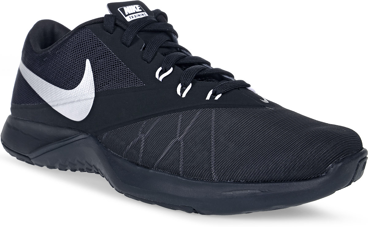 Кроссовки844794-001 Кроссовки844794-001Мужские кроссовки для тренинга Nike FS Lite 4 — идеальная модель для интенсивных тренировок благодаря технологии Flywire с рисунком Звенья цепи для поддержки при боковых движениях. Подошва из материала двойной плотности обеспечивает амортизацию для боковых рывков. • Технология Flywire с рисунком Звенья цепи обеспечивает надежную фиксацию. • Подошва из материала двойной плотности для дополнительной амортизации. • Резиновая подметка со специальными зонами и рельефным рисунком протектора обеспечивает сцепление с поверхностью. • Кожаные детали создают надежную структуру и обеспечивают функциональность без утяжеления. • Сетка с открытыми отверстиями в передней части стопы для вентиляции и бортик для комфорта.