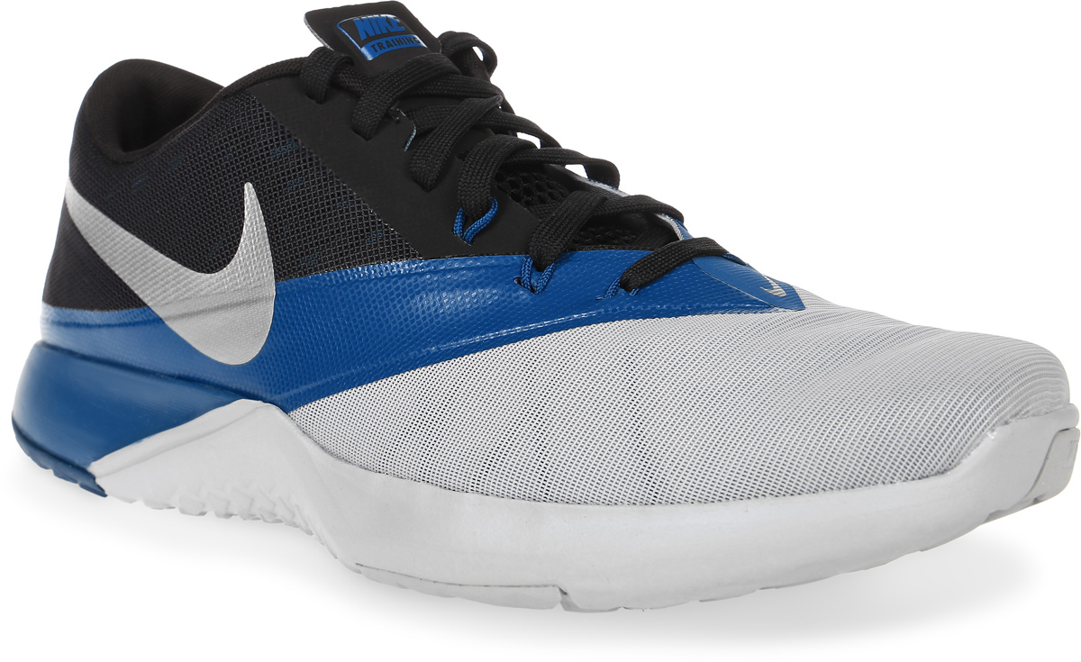 Кроссовки844794-001 Кроссовки844794-001Мужские кроссовки для фитнеса FS Lite Trainer 4 от Nike выполнены из текстиля и дополнены бесшовными накладками из ПВХ. Технология Flywire с рисунком Звенья цепи обеспечивает надежную фиксацию. Подкладка и стелька из текстиля комфортны при движении. Шнуровка надежно зафиксирует модель на ноге. Подошва из материала двойной плотности обеспечивает амортизацию для боковых рывков. Резиновая подметка со специальными зонами и рельефным рисунком протектора обеспечивает сцепление с поверхностью.