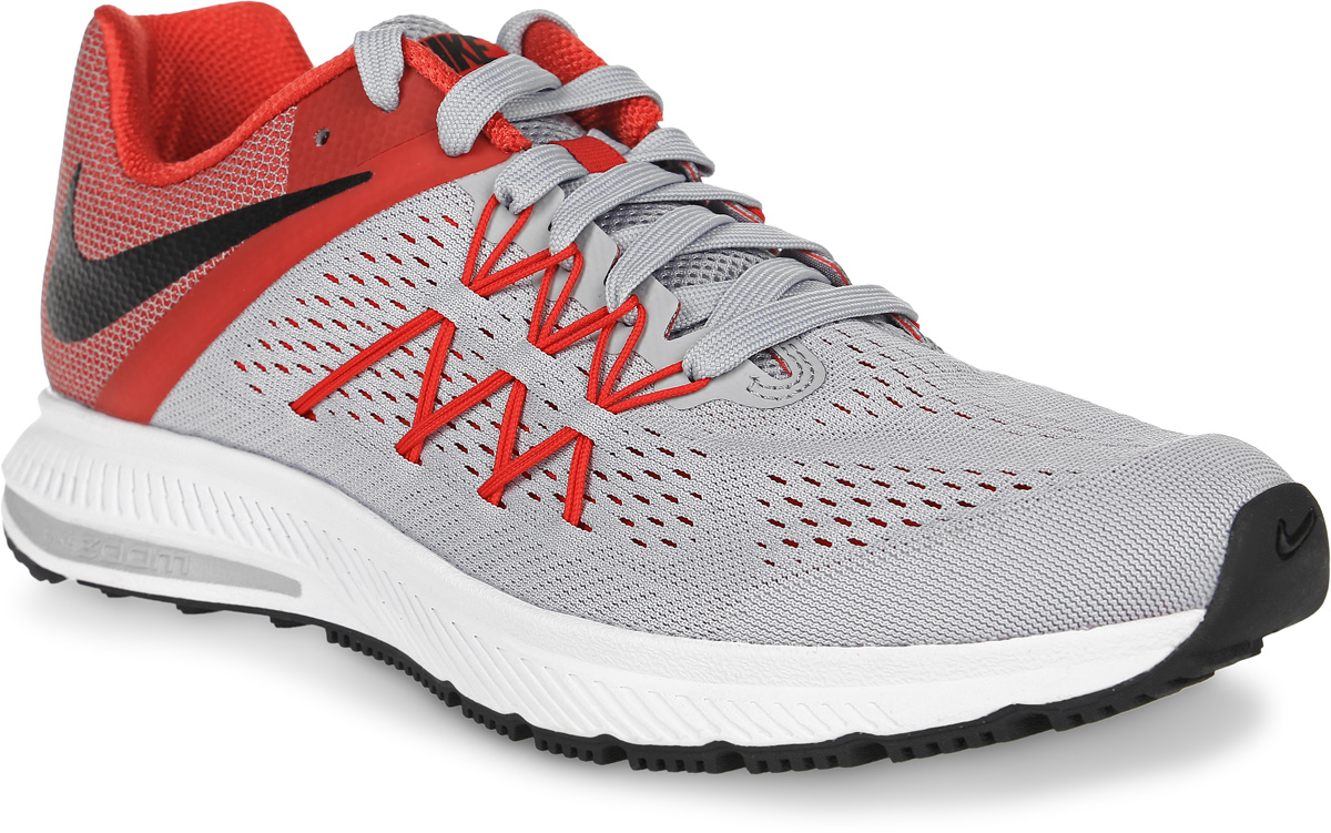Кроссовки831561-008 Кроссовки831561-008Кроссовки для бега Zoom Winflo 3 от Nike выполнены из сетчатого текстиля. Обновленный верх из особой сетки с технологией Flywire для плотной посадки и воздухопроницаемости. Бесшовная конструкция повышает уровень комфорта в движении. Подкладка из текстиля комфортна при движении. Литая стелька обеспечивает дополнительную поддержку. Технология Zoom и подошва Cushlon обеспечивают оптимальную амортизацию и смягчают ударные нагрузки.