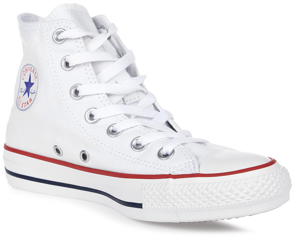 КедыM7650 КедыM7650Высокие кеды Chuck Taylor All Star Core от Converse займут достойное место среди вашей обуви. Модель выполнена из плотного текстиля и оформлена на одной из боковых сторон металлическими люверсами и фирменной термоаппликацией, на подошве - прорезиненной накладкой и контрастными полосками. Мыс изделия дополнен классической для кед прорезиненной вставкой. Классическая шнуровка обеспечивает надежную фиксацию обуви на ноге. Стелька из материала EVA с текстильной поверхностью комфортна при движении. Гибкая резиновая подошва с рифлением гарантирует идеальное сцепление с любыми поверхностями. В таких кедах вашим ногам будет комфортно и уютно.