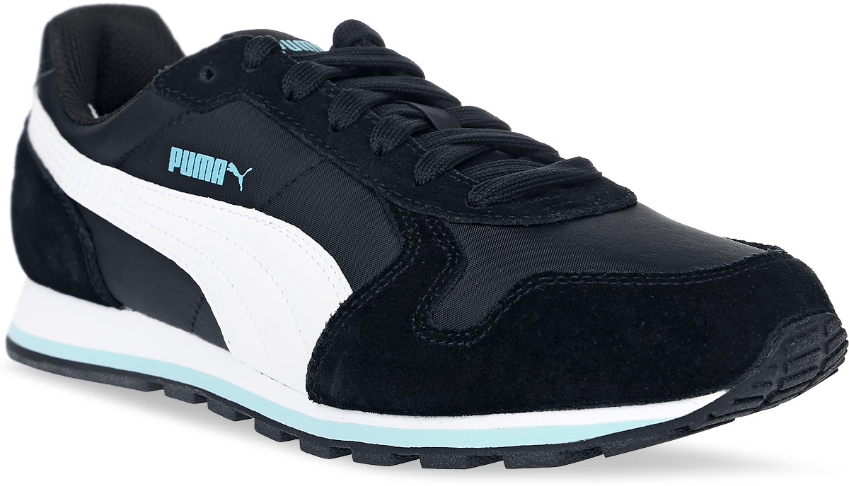 Кроссовки35673812 Кроссовки35673812Кроссовки ST Runner NL от Puma, разработанные для прогулок и активного отдыха, - это идеальный вариант для прогулок и активного отдыха. Верх модели выполнен из замши с нейлоновыми вставками и накладками из искусственной кожи. Язычок, задник и одну из боковых сторон украшают фирменные логотипы. Внутренняя отделка - из мягкого текстиля. Удобная шнуровка гарантирует удобство и надежно фиксирует модель на стопе. Межподошва из материала EVA обеспечивает хорошую амортизацию. Резиновая подошва отличается прекрасным сцеплением с любой поверхностью. Модель ST Runner NL – это неповторимый дизайн, новизна и прекрасное дополнение к стильному повседневному гардеробу.