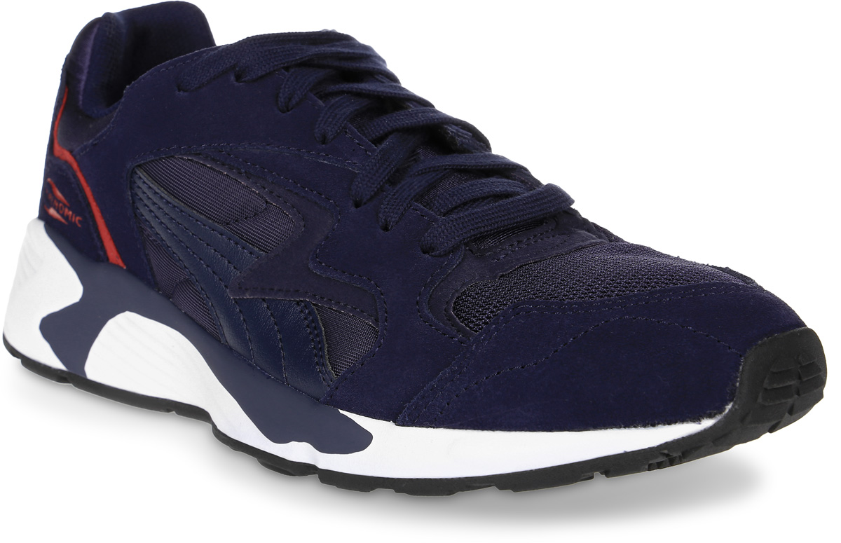 Кроссовки36313103 Кроссовки36313103Модель Prevail - еще одно интересное решение от Puma на базе подошвы Trinomic, которая в этом сезоне вновь представлена публике в первый раз после 1994 г. Эта серия отличается интересной цветовой гаммой верха с деталями в тон и классическим сочетанием сетчатого материала и замши. Рельефная поверхность подошвы гарантируют отличное сцепление на любых поверхностях. Традиционная шнуровка вместе с мягким язычком обеспечивает надежную фиксацию ноги. В таких кроссовках вашим ногам будет комфортно и уютно. Модель Prevail отлично подходит для тех, кто хочет выглядеть модно и стильно на улицах города.