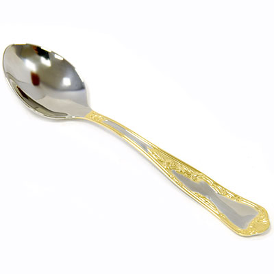 Набор десертных ложек "Samba-2 Gold", 3 шт Набор десертных ложек "Samba-2 Gold", 3 шт