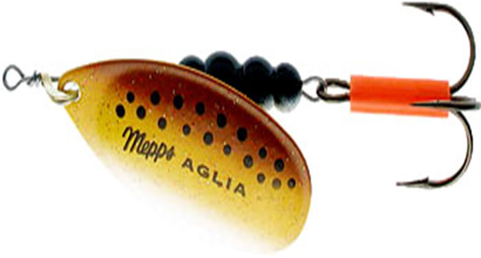 блесна mepps aglia fluo brown 1 блесна mepps aglia fluo brown 1