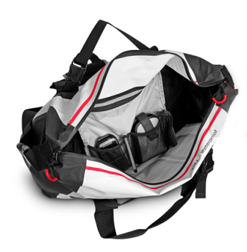 Сумка водонепроницаемая LaPlaya "Square Bag", герметичная, цвет: белый, черный, 40 л Сумка водонепроницаемая LaPlaya "Square Bag", герметичная, цвет: белый, черный, 40 л