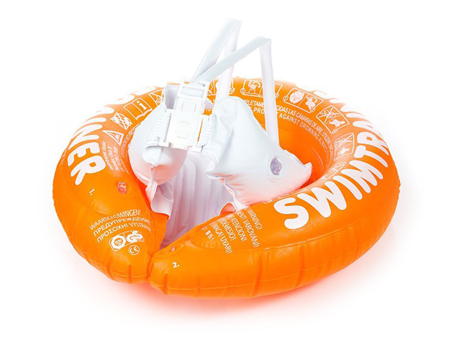 Круг надувной Swimtrainer "Classic", от 2 до 6 лет, цвет: оранжевый. 10220