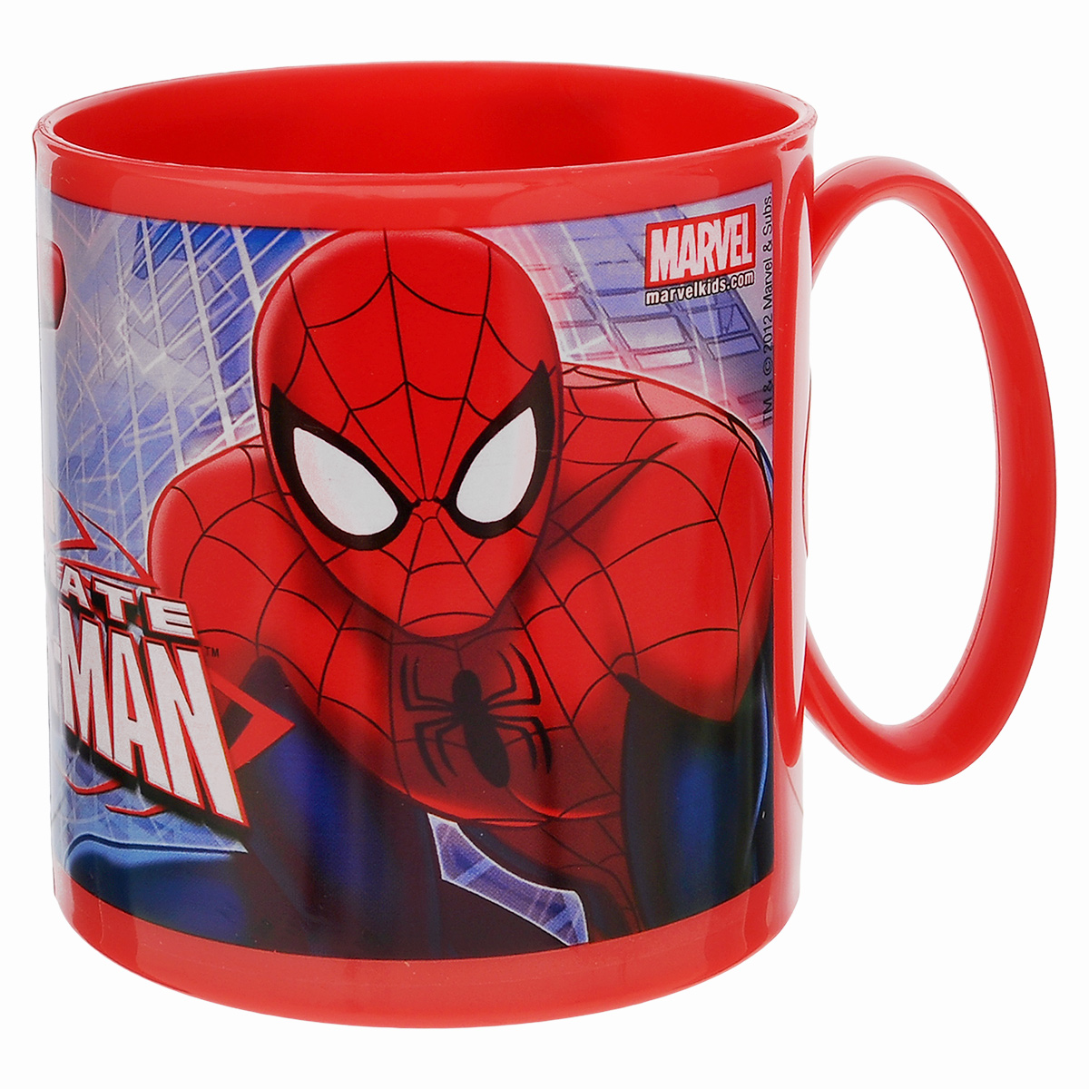 Кружка Marvel "Spider-Man", цвет: красный, 350 мл Кружка Marvel "Spider-Man", цвет: красный, 350 мл