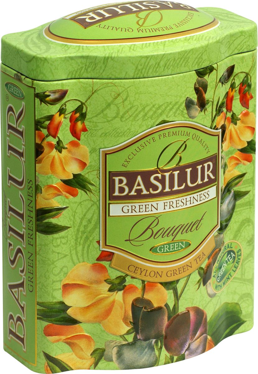Basilur Green Freshness   , 100  ( )
