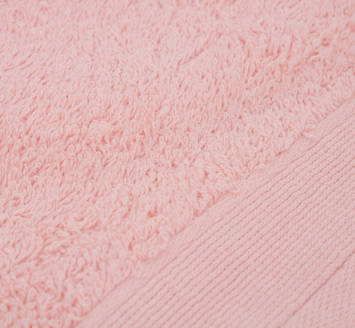 Полотенце махровое "Guten Morgen", цвет: коралловый, 70 х 140 см