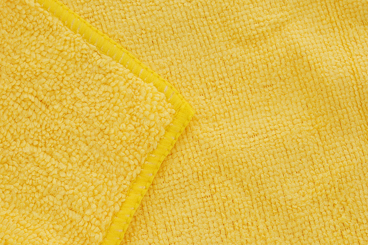 Салфетка чистящая Sapfire "Cleaning Сloth", цвет: желтый, 35 х 40 см