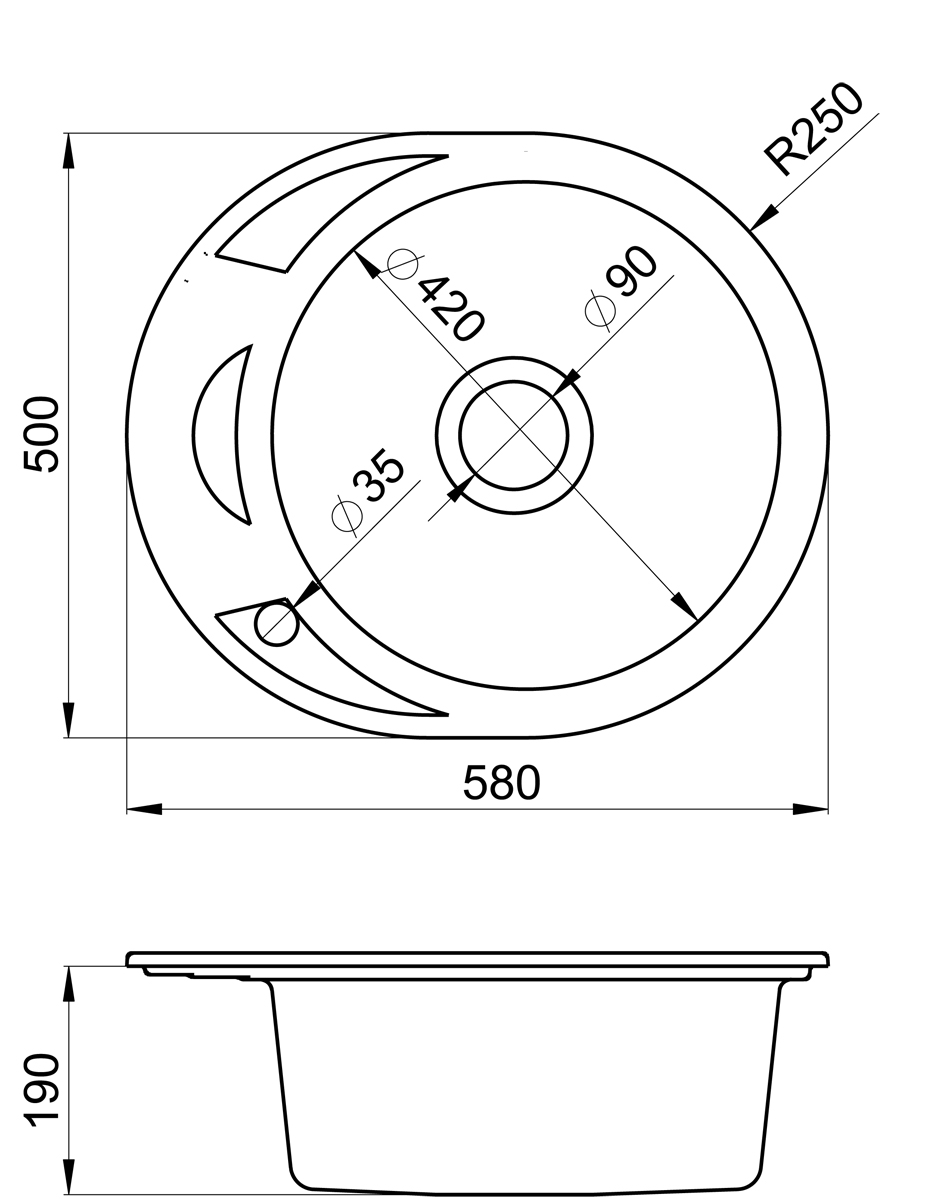 Мойка Weissgauff Ascot 575 Eco Granit, цвет: белый, 57,5 х 44,5 х 19,0 см183362 Мойка Weissgauff Ascot 575 Eco Granit, цвет: белый, 57,5 х 44,5 х 19,0 см183362Гранитные мойки Weissgauff Eco Granit – классическая коллекция моек, изготовленных из специально подобранных композитных материалов , содержащих оптимальное сочетание 80% каменной массы высокого качества и 20% связующих материалов. Оригинальный и функциональный дизайн - технология изготовления позволяет создавать любые цвета и формы, оптимальные для современных кухонь. Мойки Weissgauff легко подобрать к интерьеру любой кухни, для разных цветов и форм столешниц Влагостойкость - отталкивание влаги – одна из примечательных особенностей моек из искусственного камня за счет связующих композитных материалов, которые продлевают их срок службы и способствуют сохранению первоначального вида Термостойкость - подвергая мойки воздействию высоких температур, например, различными горячими жидкостями, будьте уверенны, что мойки Weissgauff – эталон стойкости и качества, так как они устойчивы к перепаду температур. Специальный состав моек Weisgauff избавляет от проблемы...