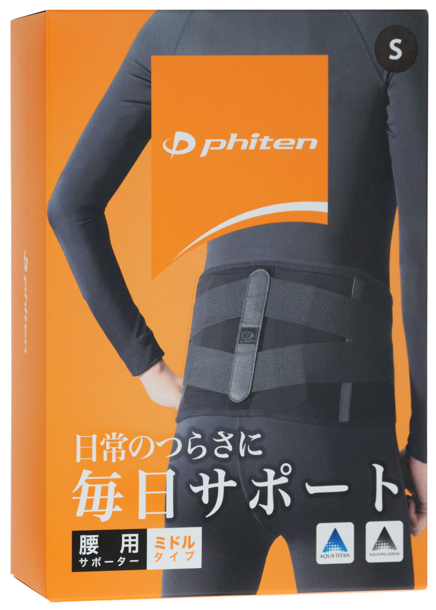 Суппорт спины Phiten "Waist Belt. Middle Type". Размер S (65-85 см) Суппорт спины Phiten "Waist Belt. Middle Type". Размер S (65-85 см)
