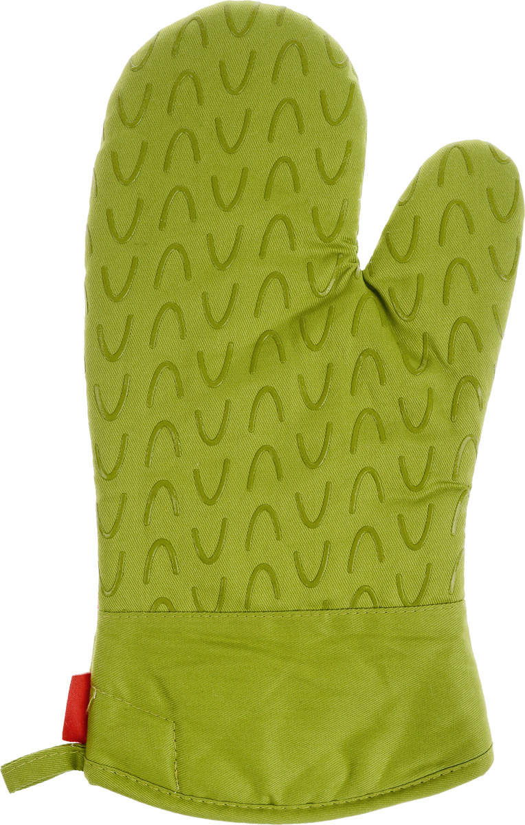 Рукавица-прихватка Tescoma "Presto Tone", цвет: зеленый, 33 х 18 см