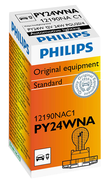    Philips "Vision", ,  PY24W (PGU20/4), 12V, 24W