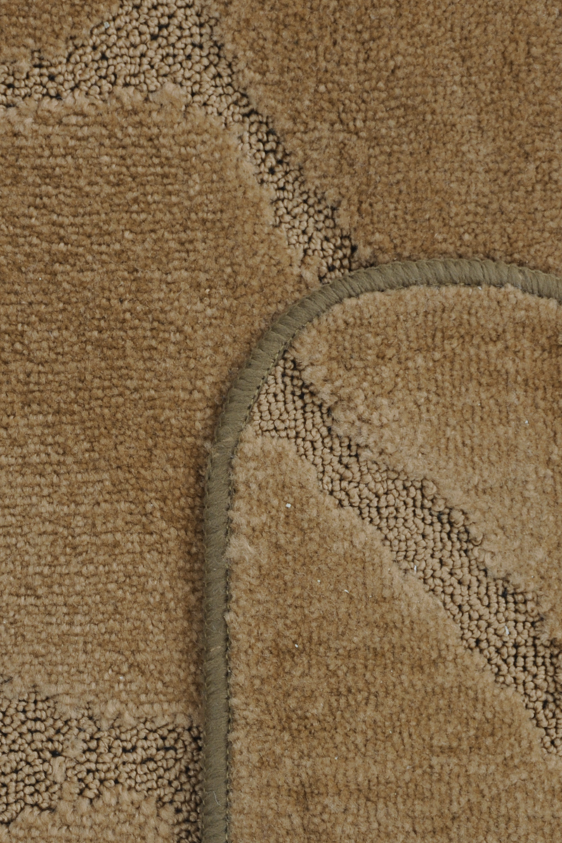 Набор ковриков для ванной MAC Carpet "Рома. Камни", цвет: коричневый, 60 х 100 см, 50 х 60 см, 2 шт