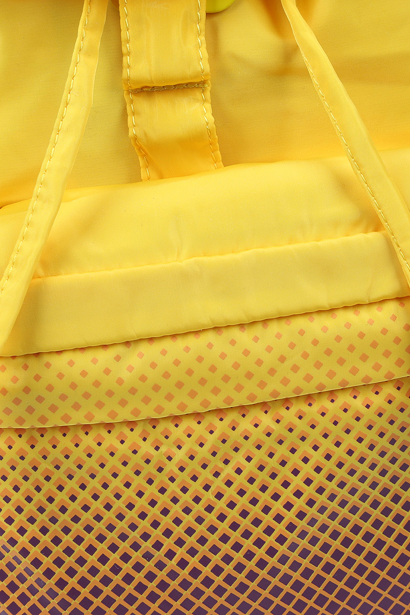 Рюкзак городской женский Grizzly, цвет: желтый, пурпурный, 22 л. RD-748-1/1