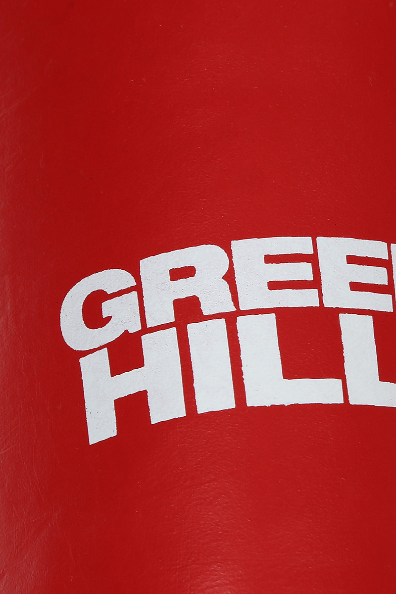 Защита голени и стопы Green Hill "Classic", цвет: красный, белый. Размер L. SIC-0019