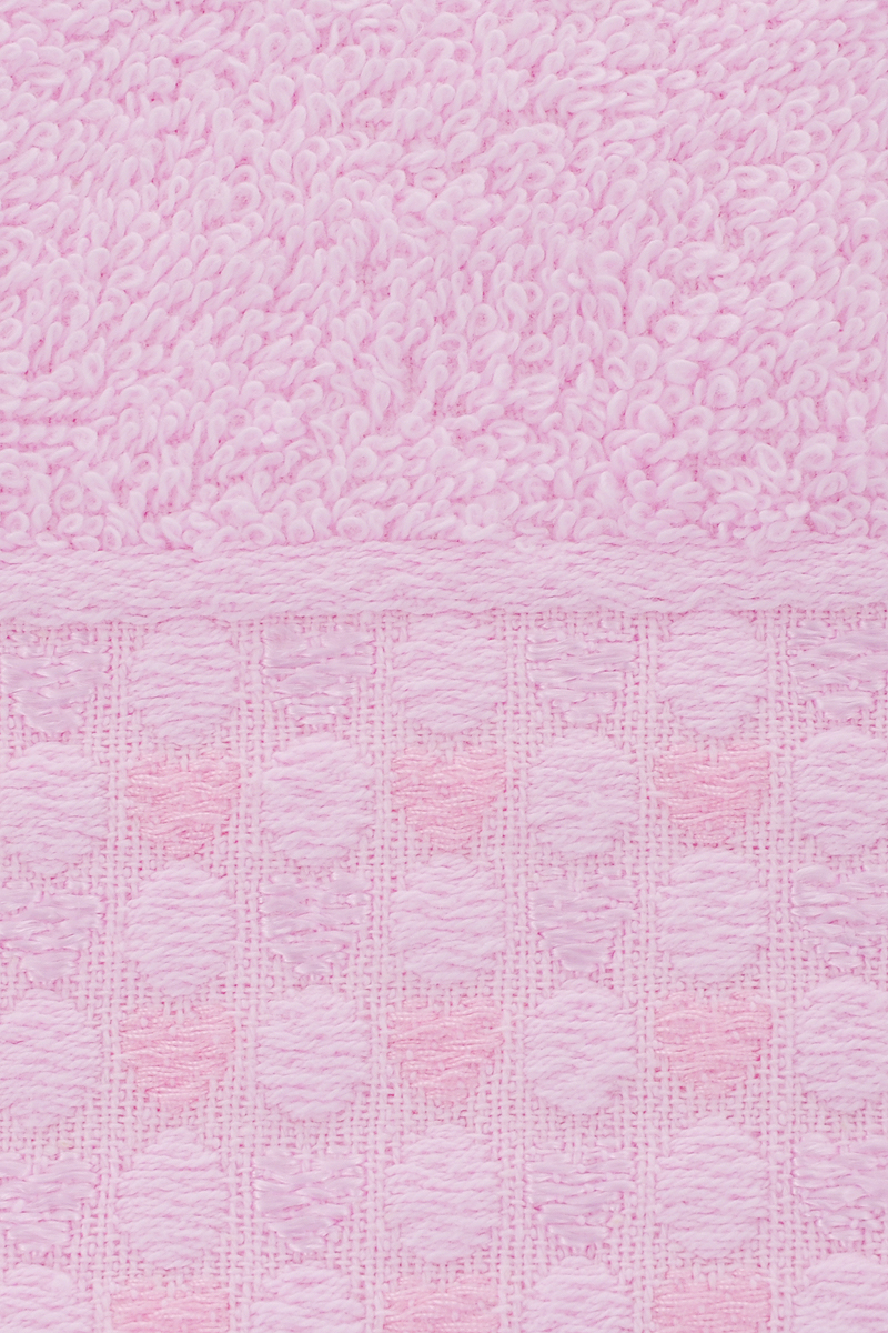 Полотенце Tete-a-Tete "Сердечки", цвет: розовый, 50 х 90 см