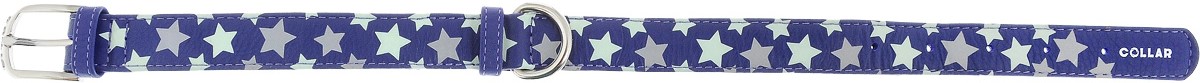 Ошейник для собак CoLLaR Glamour "Звездочка", цвет: фиолетовый, ширина 2,5 см, обхват шеи 38-49 см Ошейник для собак CoLLaR Glamour "Звездочка", цвет: фиолетовый, ширина 2,5 см, обхват шеи 38-49 см