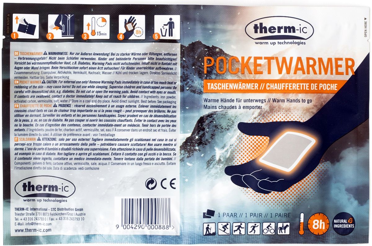   Therm-IC "Pocketwarmer", 8  