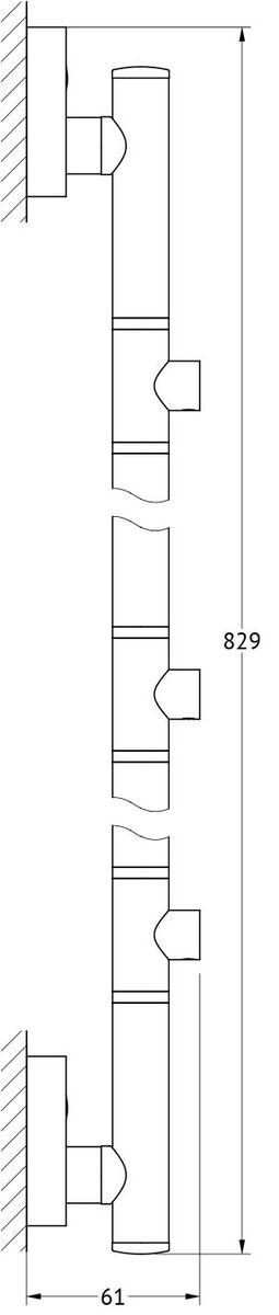 Штанга для полотенца FBS Ellea, для 3-х аксессуаров, 82 см, цвет: хром. ELL 075ELL 075 Штанга для полотенца FBS Ellea, для 3-х аксессуаров, 82 см, цвет: хром. ELL 075ELL 075Аксессуары торговой марки FBS производятся на заводе ELLUX Gluck s.r.o., имеющем 20-летний опыт работы. Предприятие расположено в Злинском крае, исторически знаменитом своим промышленным потенциалом. Компоненты из всемирно известного богемского хрусталя выгодно дополняют серии аксессуаров. Широкий ассортимент, разнообразие форм, высочайшее качество исполнения и техническое?совершенство продукции отвечают самым высоким требованиям. Продукция FBS представлена на российском рынке уже более 10 лет и за это время успела завоевать заслуженную популярность у покупателей, отдающих предпочтение дорогой и качественной продукции.