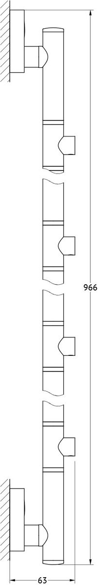 Штанга для 4-х аксессуаров FBS Luxia, 95 см, цвет: хром. LUX 076LUX 076 Штанга для 4-х аксессуаров FBS Luxia, 95 см, цвет: хром. LUX 076LUX 076Аксессуары торговой марки FBS производятся на заводе ELLUX Gluck s.r.o., имеющем 20-летний опыт работы. Предприятие расположено в Злинском крае, исторически знаменитом своим промышленным потенциалом. Компоненты из всемирно известного богемского хрусталя выгодно дополняют серии аксессуаров. Широкий ассортимент, разнообразие форм, высочайшее качество исполнения и техническое?совершенство продукции отвечают самым высоким требованиям. Продукция FBS представлена на российском рынке уже более 10 лет и за это время успела завоевать заслуженную популярность у покупателей, отдающих предпочтение дорогой и качественной продукции.