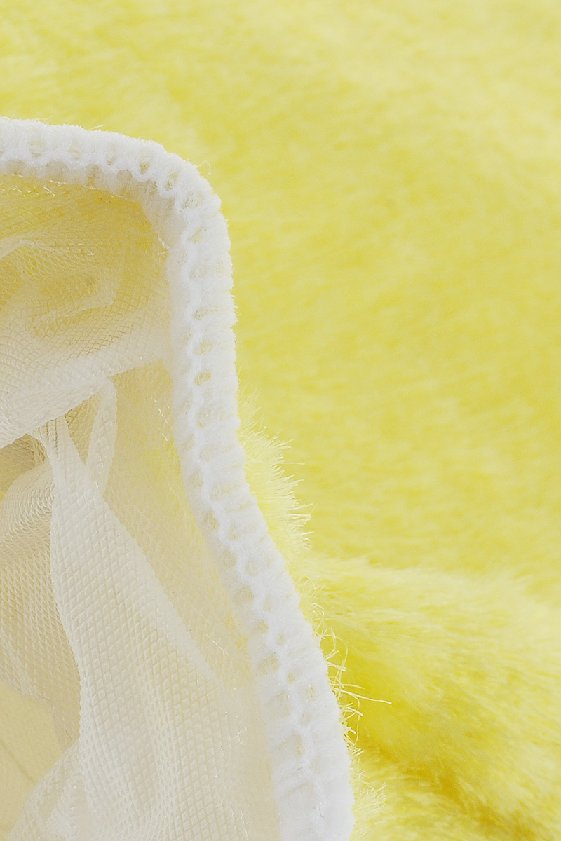 Варежка для мытья посуды и уборки "Bradex", двухсторонняя, цвет: желтый, серебристый