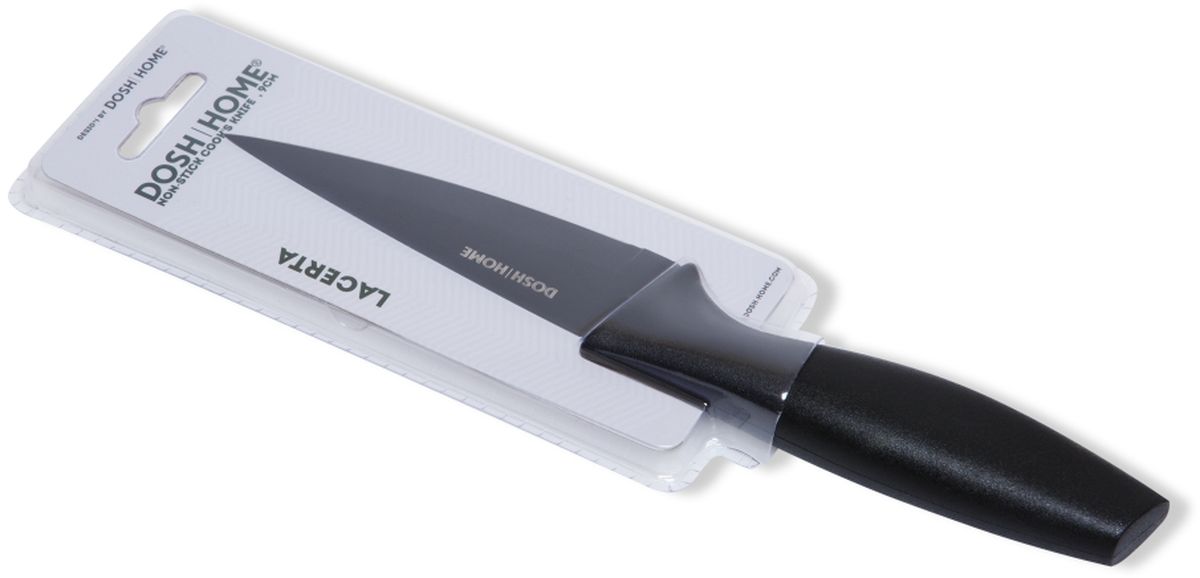 Нож кулинарный Dosh l Home "LACERTA", с неприлипающим покрытием, длина лезвия 9 см