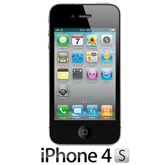 iPhone 4S 64GB, Black