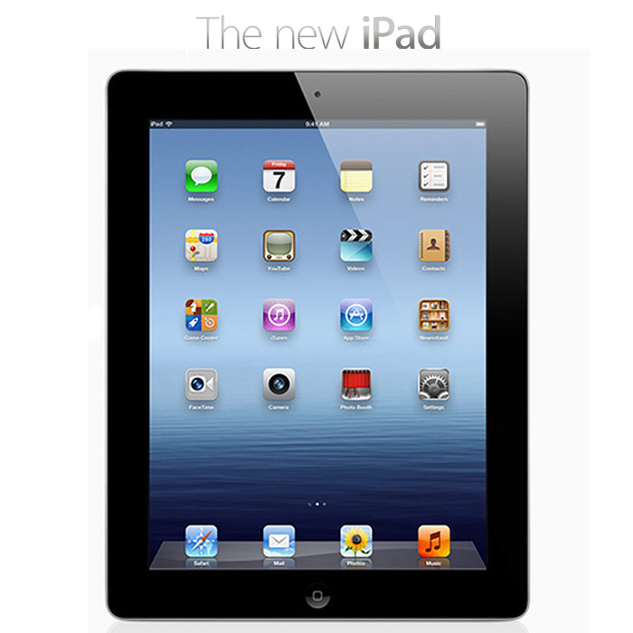 Apple iPad New 64GB Cellular, Black